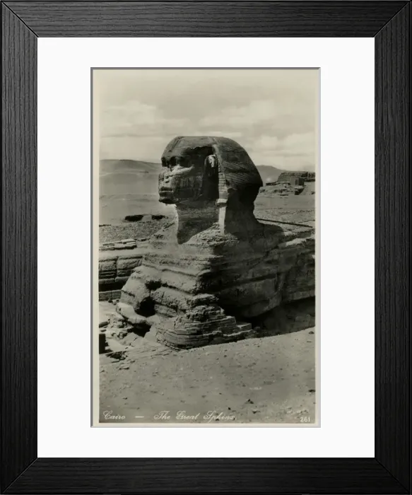 Framed Print : The Sphinx, Giza, Cairo, Egypt Framed Print : The Sphinx, Giza, Cairo, Egypt