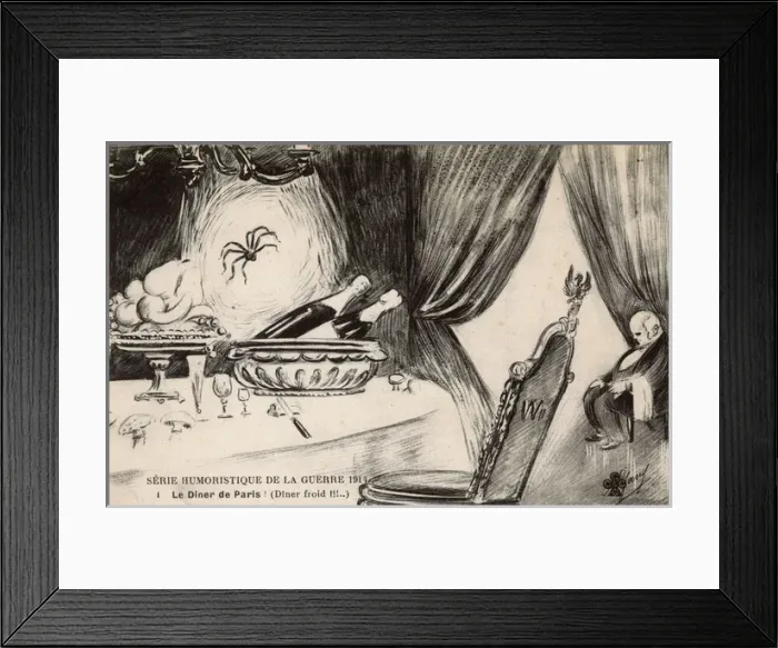 Framed Print : WW1 - The Kaiser and his troops fail to make it to Paris Framed Print : WW1 - The Kaiser and his troops fail to make it to Paris