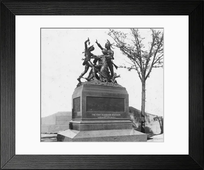 Framed Print : Chicago Worlds Fair - Fort Dearborn Framed Print : Chicago Worlds Fair - Fort Dearborn