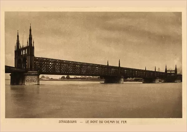Strasbourg, France - The Railway Bridge