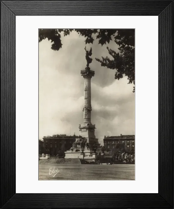Framed Print : The Gironde Monument - Bordeaux, France Framed Print : The Gironde Monument - Bordeaux, France
