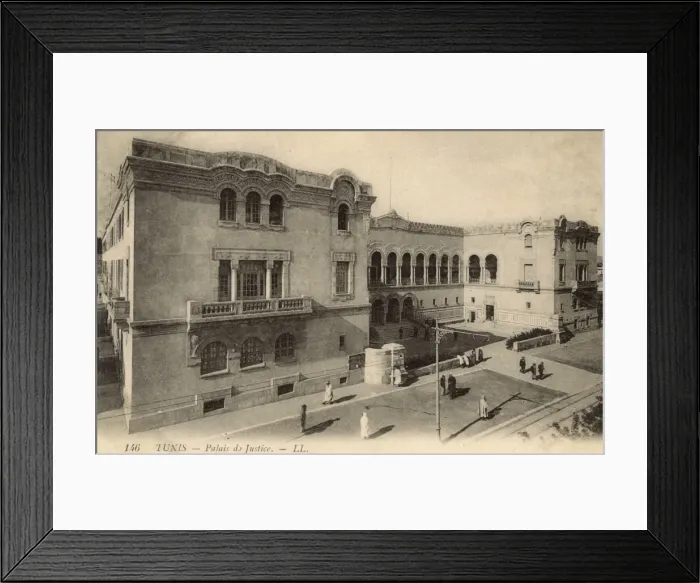 Framed Print : Tunis, Tunisia - The Palace of Justice Framed Print : Tunis, Tunisia - The Palace of Justice