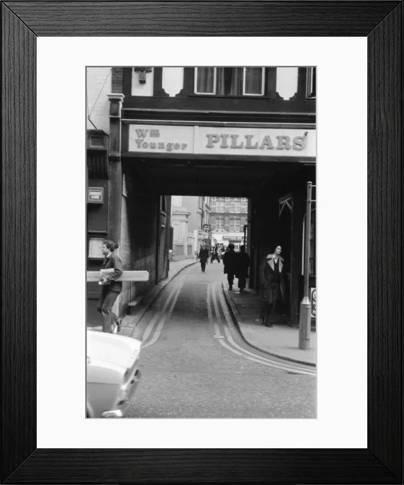 Framed Print : Soho, London - Greek Street W1 Framed Print : Soho, London - Greek Street W1