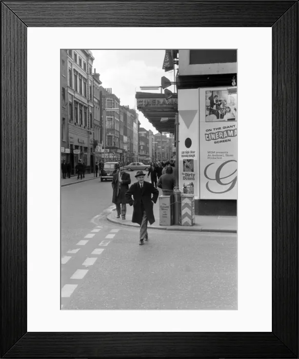 Framed Print : Soho, London - Old Compton Street W1 Framed Print : Soho, London - Old Compton Street W1