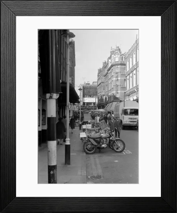 Framed Print : Soho, London - Rupert Street W1 Framed Print : Soho, London - Rupert Street W1