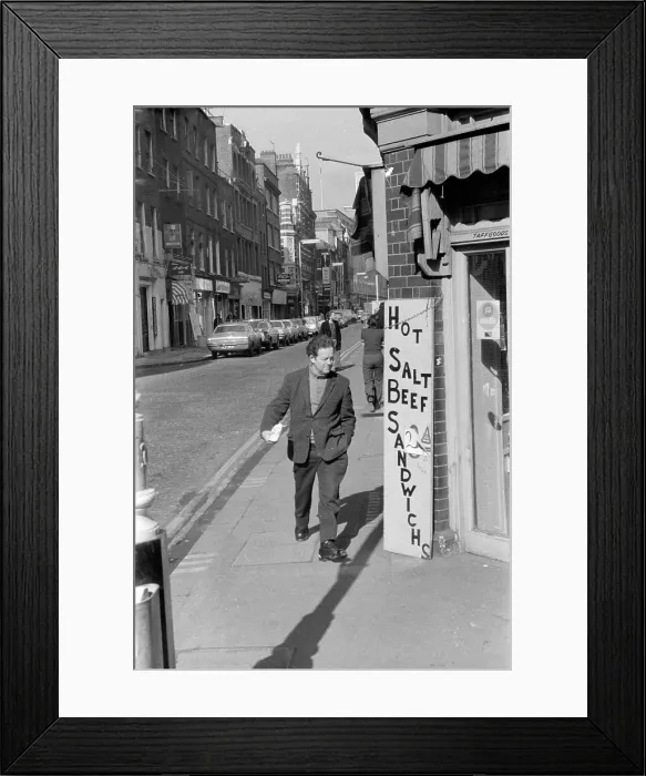 Framed Print : Soho, London - Wardour Street W1 Framed Print : Soho, London - Wardour Street W1