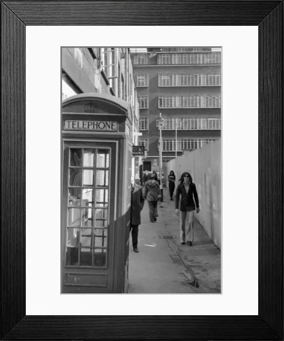 Framed Print : Soho, London - St Annes Court W1 Framed Print : Soho, London - St Annes Court W1