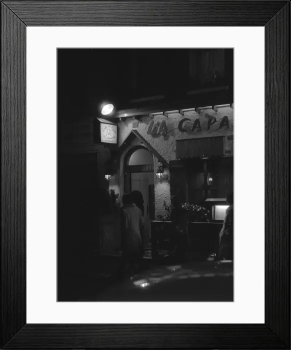 Framed Print : Soho, London - Romilly Street W1 Framed Print : Soho, London - Romilly Street W1