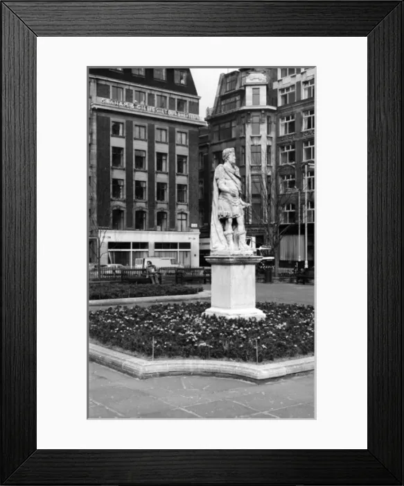 Framed Print : Soho, London - Golden Square W1 Framed Print : Soho, London - Golden Square W1