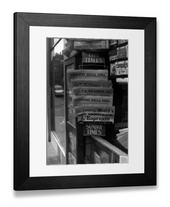 Framed Print : Soho, London - Old Compton Street W1 Framed Print : Soho, London - Old Compton Street W1