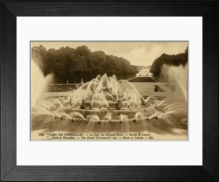 Framed Print : Bassin de Latone - Palace of Versailles, France Framed Print : Bassin de Latone - Palace of Versailles, France