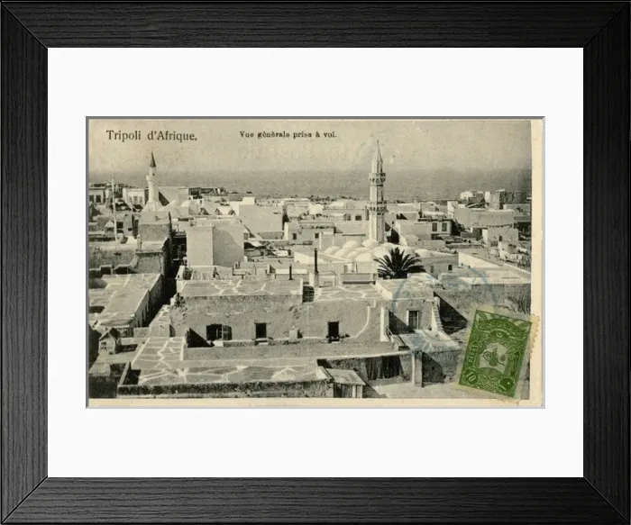 Framed Print : Panorama of Tripoli, Libya with minarets and rooftops Framed Print : Panorama of Tripoli, Libya with minarets and rooftops