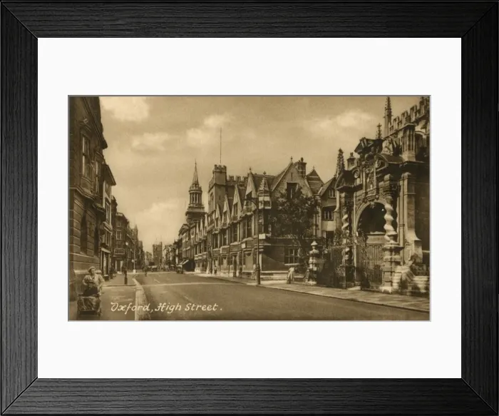 Framed Print : High Street, Oxford Framed Print : High Street, Oxford