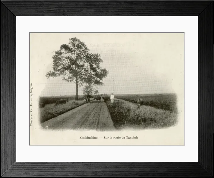 Framed Print : On the Road to Tay Ninh, Vietnam Framed Print : On the Road to Tay Ninh, Vietnam