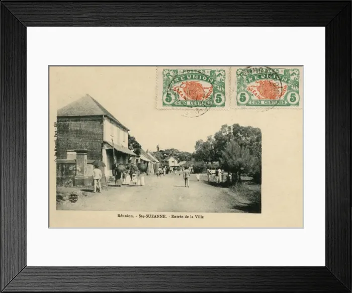 Framed Print : Entrance to the Village of Sainte-Suzanne, Reunion Framed Print : Entrance to the Village of Sainte-Suzanne, Reunion