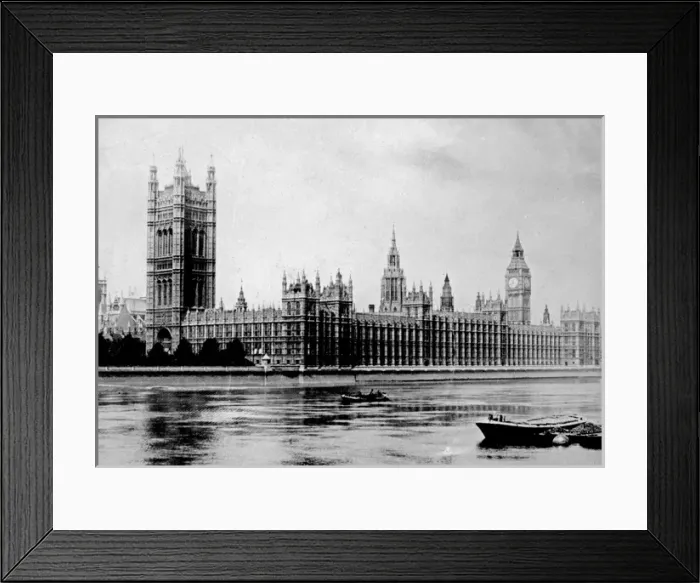 Framed Print : Houses of Parliament, London Framed Print : Houses of Parliament, London