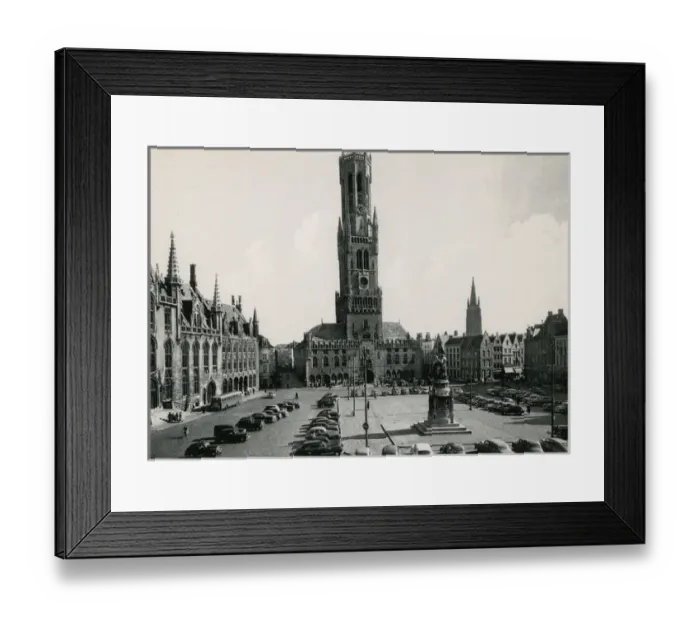 Framed Print : Grand Place - Bruges, Belgium Framed Print : Grand Place - Bruges, Belgium