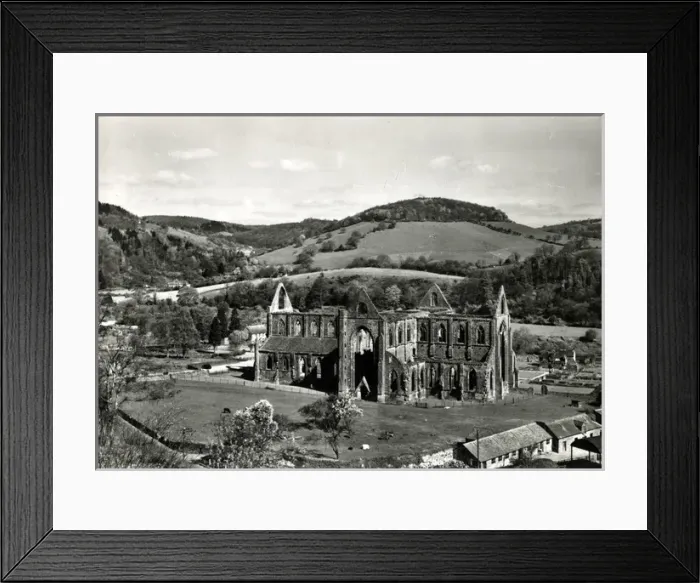 Framed Print : Tintern Abbey, Monmouthshire - from the South East Framed Print : Tintern Abbey, Monmouthshire - from the South East