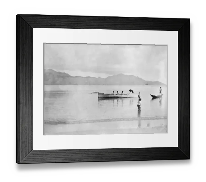 Framed Print : Local marine transport, Seychelles, Indian Ocean Framed Print : Local marine transport, Seychelles, Indian Ocean