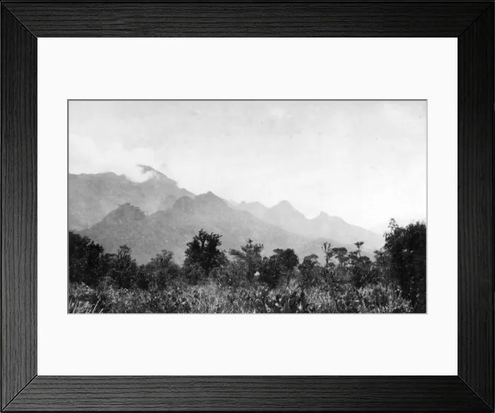 Framed Print : Uluguru Mountains, East Africa Framed Print : Uluguru Mountains, East Africa