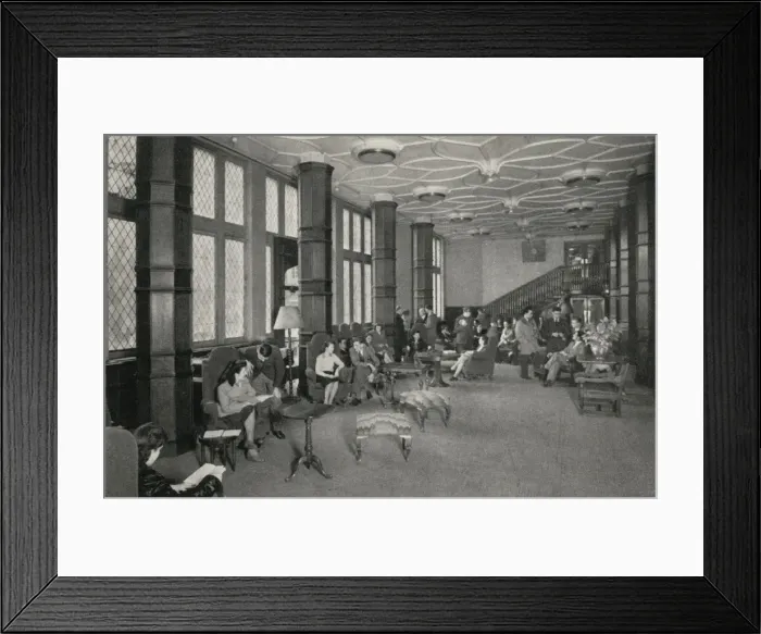 Framed Print : Grand Salon of the Franco-British College - Paris University Framed Print : Grand Salon of the Franco-British College - Paris University