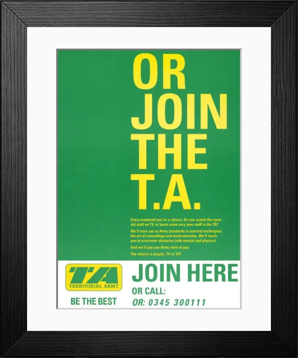 Framed Print : Or / Join / The / T. A Framed Print : Or / Join / The / T. A