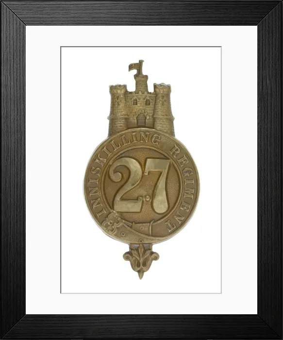 Framed Print : Military Badge