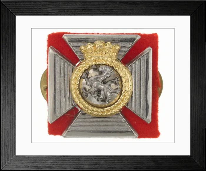 Framed Print : Military Badge Framed Print : Military Badge