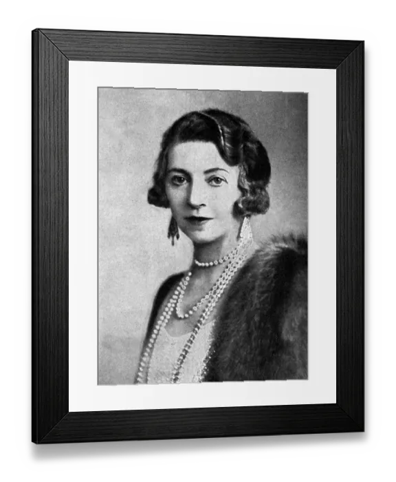 Framed Print : Constance, Duchess of Westminster Framed Print : Constance, Duchess of Westminster