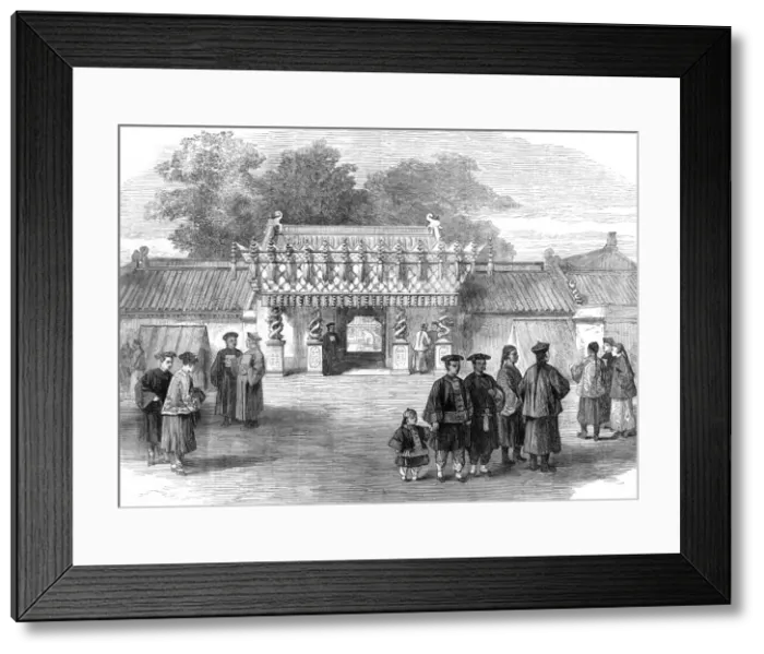 Framed Print : Chinese imperial marriage at Pekin, 1872 Framed Print : Chinese imperial marriage at Pekin, 1872