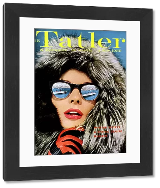 Tatler cover - Winter Sports & Spring Cruise Number 1959