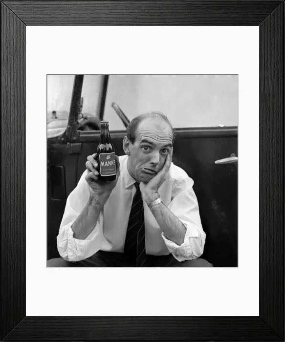 Framed Print : Advertisement for Manns brown ale Framed Print : Advertisement for Manns brown ale