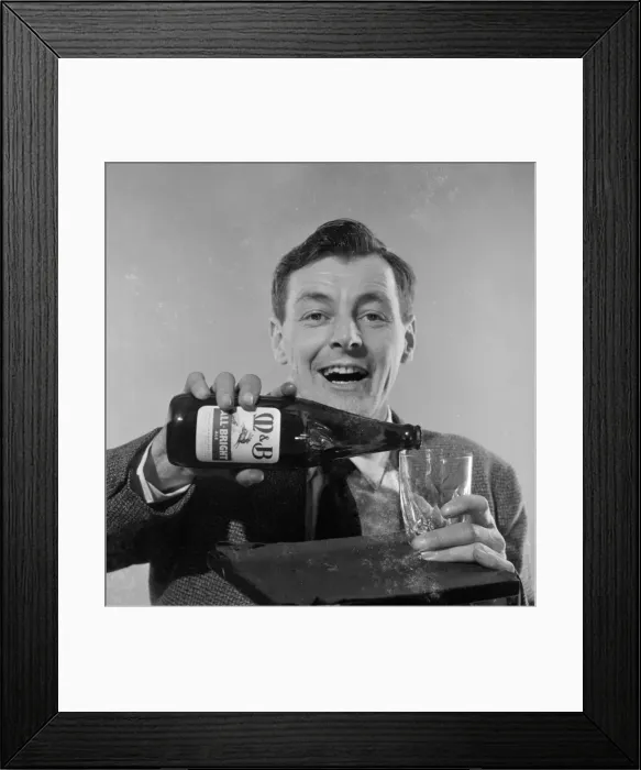 Framed Print : Advertisement for M&B All Bright beer Framed Print : Advertisement for M&B All Bright beer