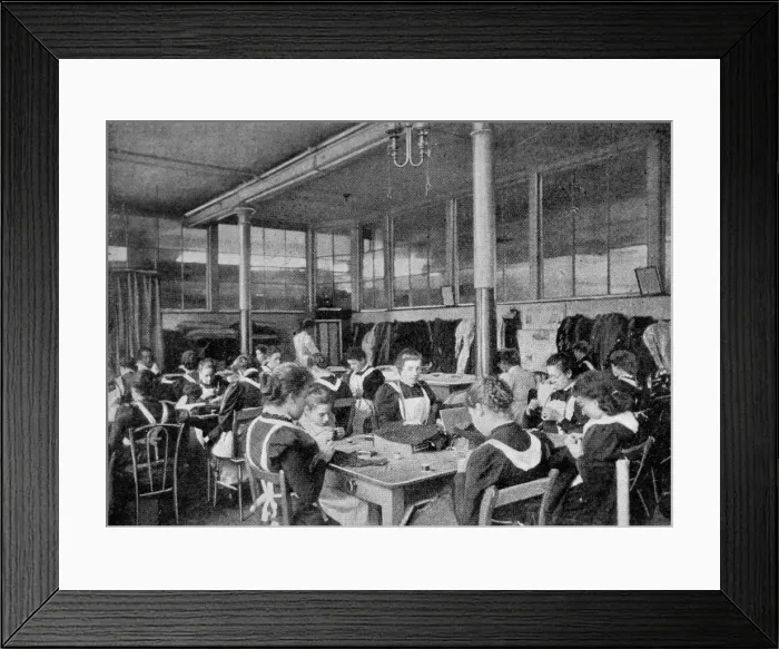 Framed Print : Barnardos Barkingside Dressmaking Class Framed Print : Barnardos Barkingside Dressmaking Class