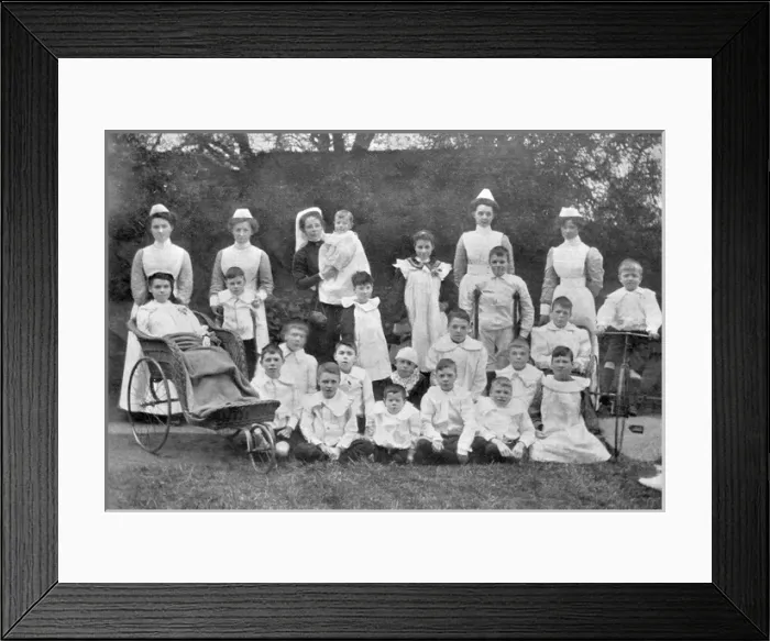 Framed Print : Barnardos Home for Little Incurables, Bradford, Yorkshire Framed Print : Barnardos Home for Little Incurables, Bradford, Yorkshire