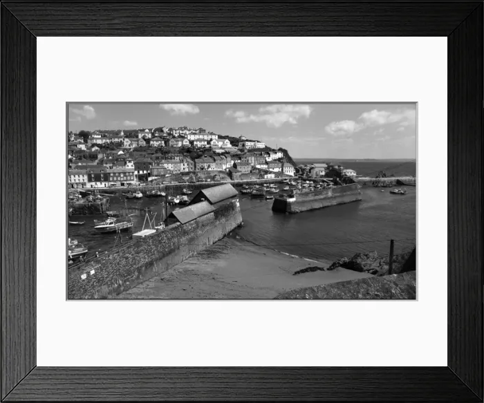 Framed Print : Mevagissey, Cornwall Framed Print : Mevagissey, Cornwall