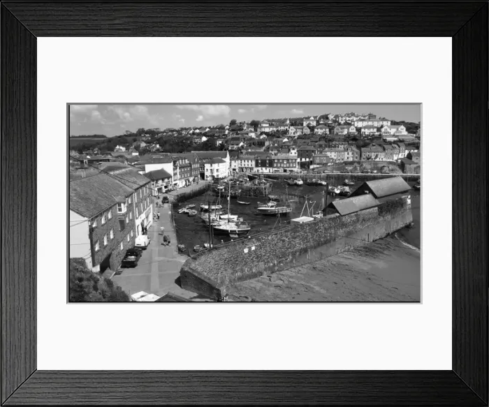 Framed Print : View of Mevagissey, Cornwall Framed Print : View of Mevagissey, Cornwall