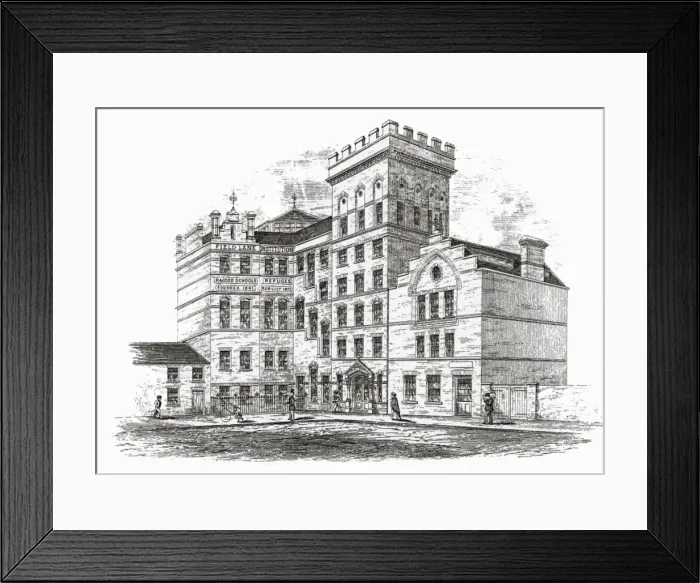 Framed Print : Field Lane Institution Vine Street Framed Print : Field Lane Institution Vine Street