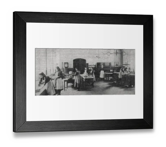 Framed Print : Josiah Mason Orphanage, Birmingham - Kitchen Framed Print : Josiah Mason Orphanage, Birmingham - Kitchen