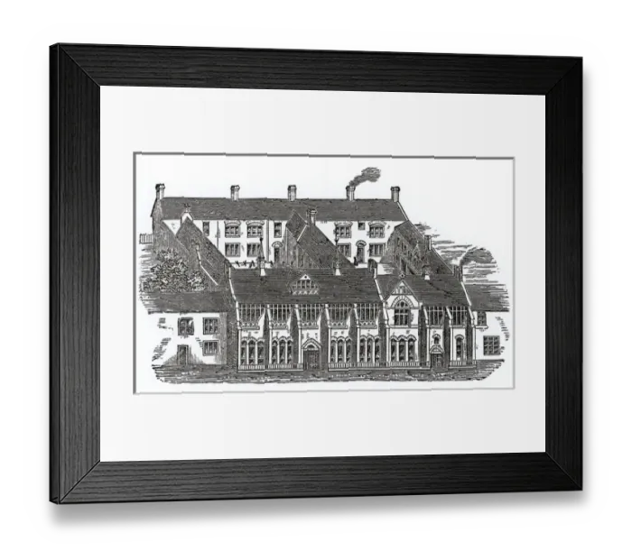 Framed Print : Holy Trinity Industrial School, Liverpool