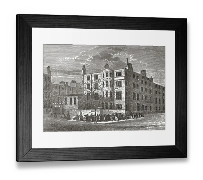 Framed Print : London Cripples Home, Marylebone Road Framed Print : London Cripples Home, Marylebone Road