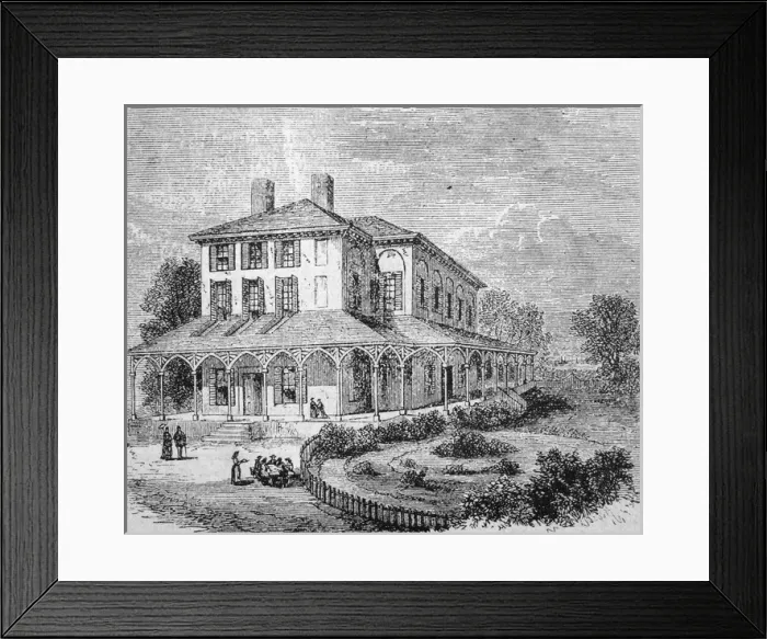 Framed Print : Our Western Home, Niagara-on-the-Lake, Ontario, Canada Framed Print : Our Western Home, Niagara-on-the-Lake, Ontario, Canada