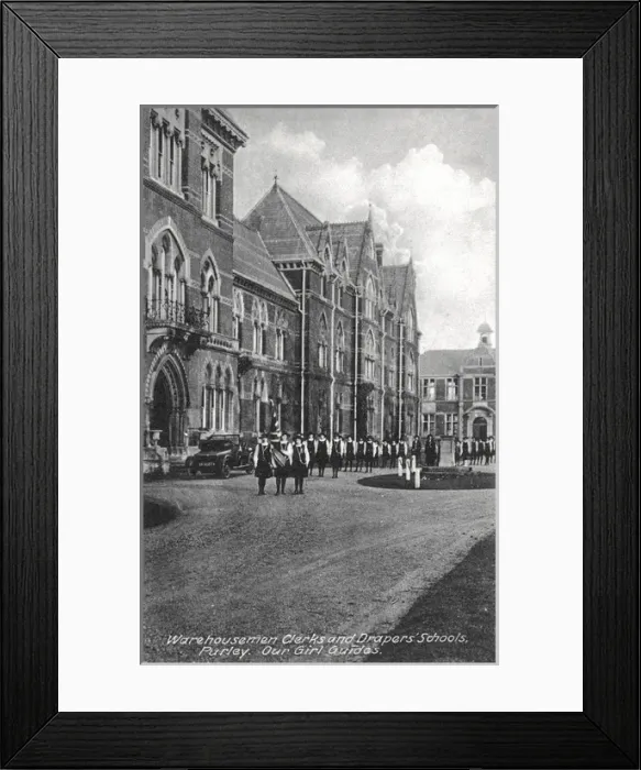 Framed Print : Warehousemen, Clerks and Drapers Schools, Purley - Girl Gui Framed Print : Warehousemen, Clerks and Drapers Schools, Purley - Girl Gui