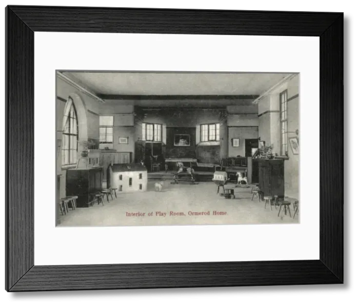 Framed Print : St Annes on Sea Ormerod Home - Play Room Framed Print : St Annes on Sea Ormerod Home - Play Room