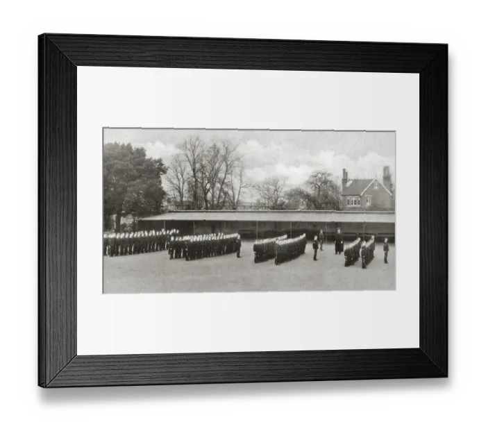 Framed Print : Twickenham Metropolitan and City Police Orphanage, Boys at D Framed Print : Twickenham Metropolitan and City Police Orphanage, Boys at D