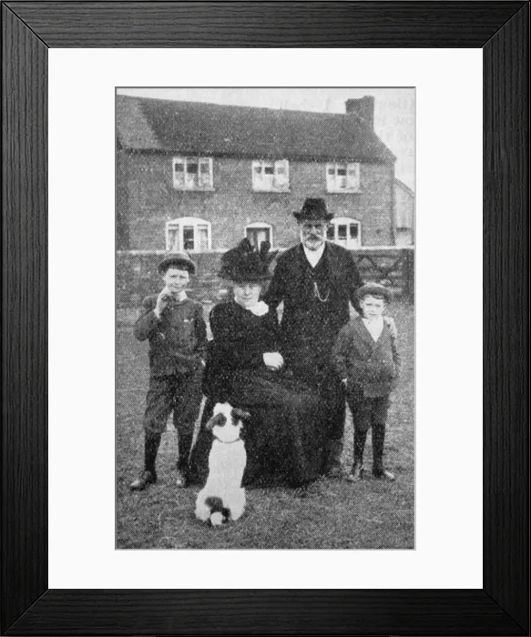 Framed Print : Waifs and Strays Society Boarded-out Children and Foster Par Framed Print : Waifs and Strays Society Boarded-out Children and Foster Par