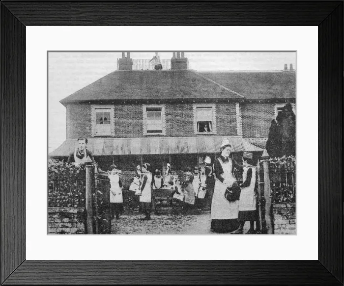 Framed Print : Waifs and Strays Society Cold Ash Industrial School Framed Print : Waifs and Strays Society Cold Ash Industrial School