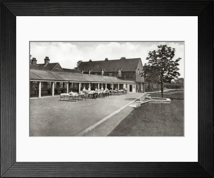 Framed Print : Waifs and Strays Society Pyrford St Martins Hospital Open-A Framed Print : Waifs and Strays Society Pyrford St Martins Hospital Open-A