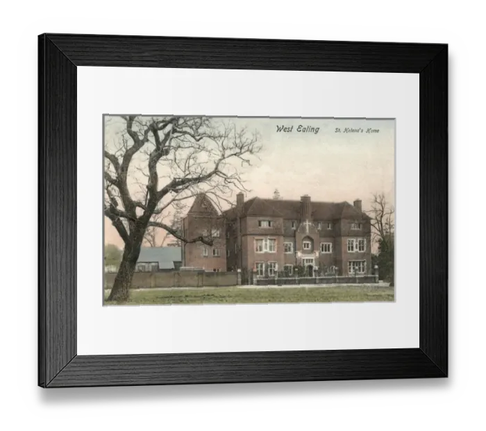 Framed Print : St Helenas Home, West Ealing Framed Print : St Helenas Home, West Ealing