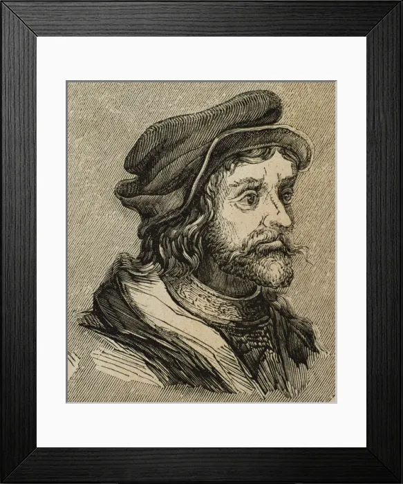 Framed Print : Theudigisel. King of the Visigoths in Hispania and Septimani Framed Print : Theudigisel. King of the Visigoths in Hispania and Septimani